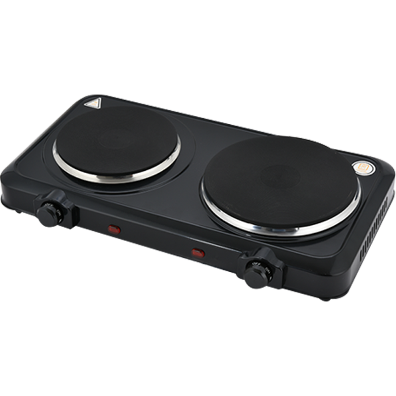 Double Burner Solid Electric Hot Plate Cooking Stove